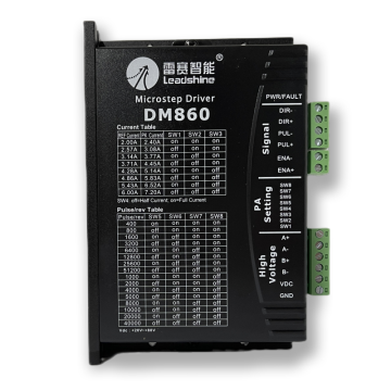 Flythrou à haute vitesse: Leadshine DM860 DMX CNC Stepper Motor Controller