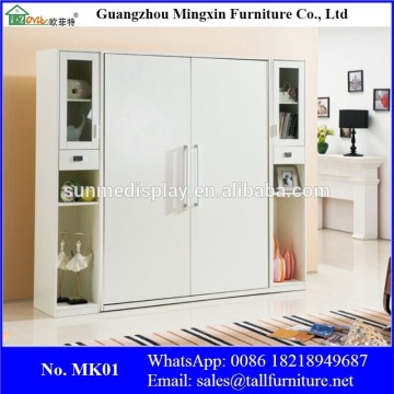 Space saving furniture vertically Wall Single Bed for young MK01