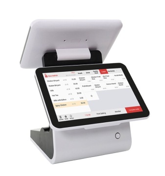 Dual Screen All in one tablet PC Pos
