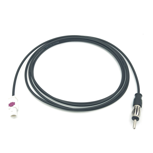 Fakra to Din Car Radio Antenna Pigtail Cable