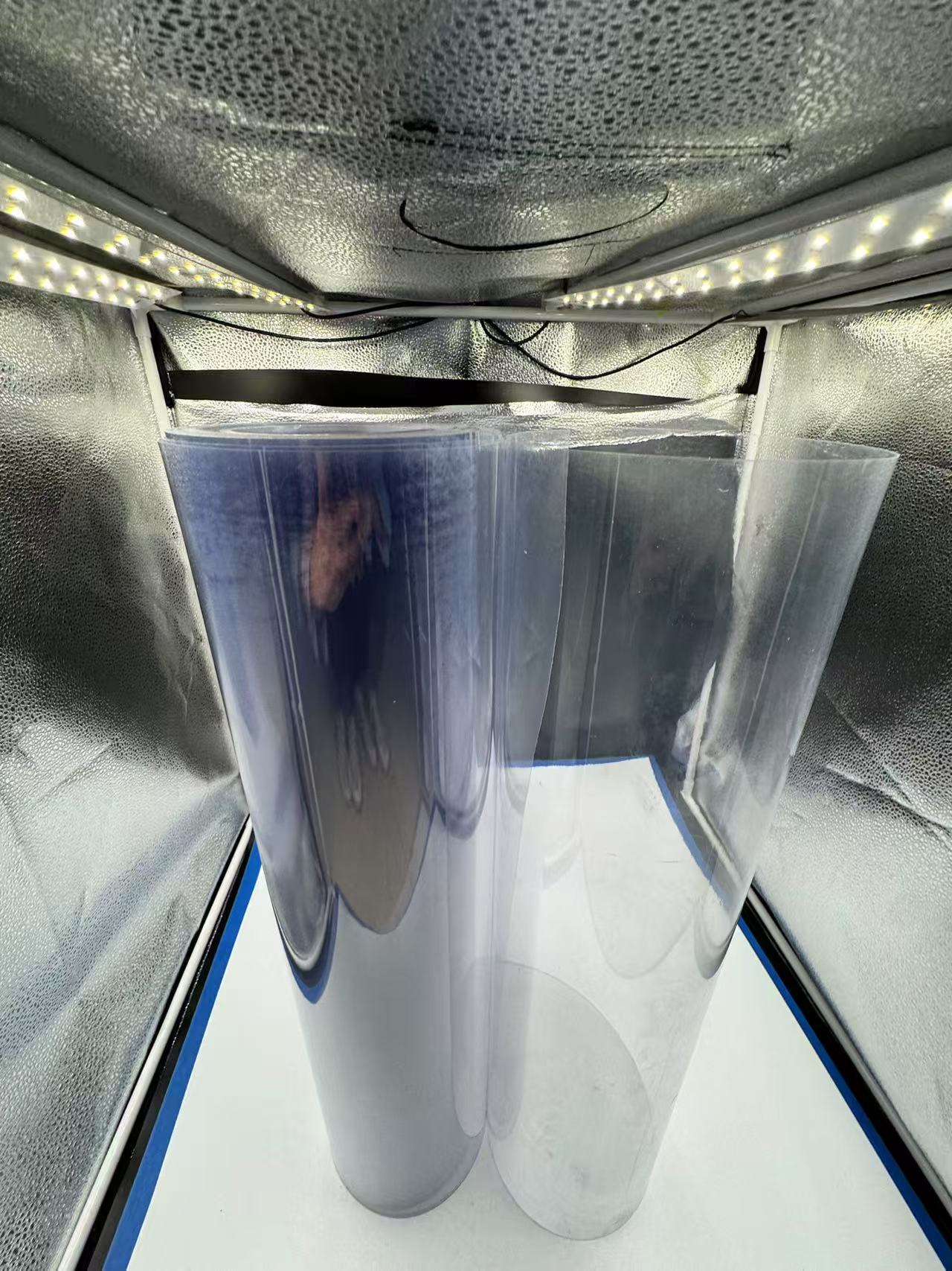 PVC transparent film blister packaging