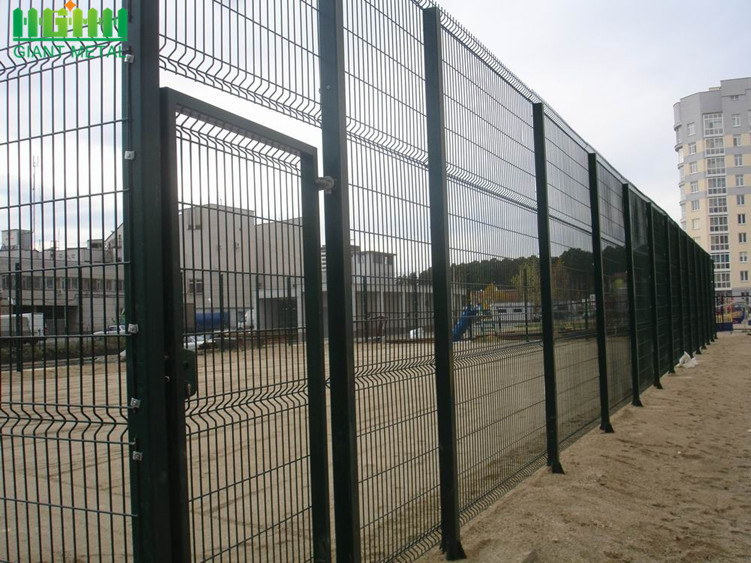 Welded Metal Wire Mesh Triangle Bending Fence