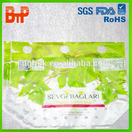 food grade plastic fruits protection bag