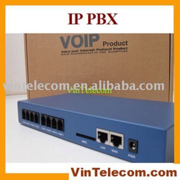 IP PBX / PABX / SIP PBX /VOIP PBX-2FXS+6FXO IP PBX-NEW