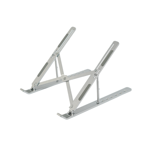 Portable Aluminum Computer Stand with 6-Position Height Adjustment