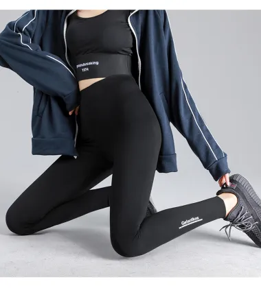 New Arrivals Fitness Women Skinny Solid Pants