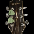 Aceptar accesorios musicales personalizados Picks de guitarra luminosa