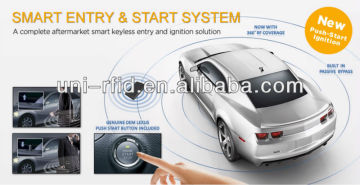 Auto engine start with Smart alarm System