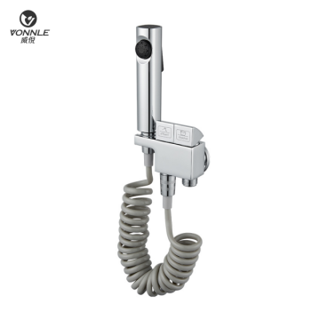 Modern Bathroom Bidet Toilet Spray Shower Booster Flush Gun - Gray Manual Spray Bathroom Spray Gun