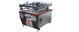 Flat vacuum Screen Printing Machine