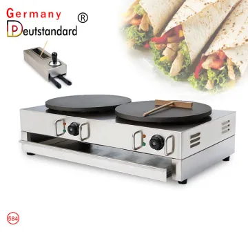 Double Head Crepe Maker Griddle