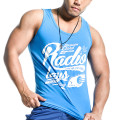 95% katoen 5% spandex mens sportschool tank top singlet