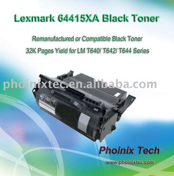 Compatible Toner Cartridge for Lexmark 64415XA