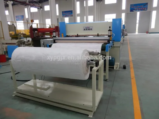 both sides conveyor belt feeding PLC hot cutting machine