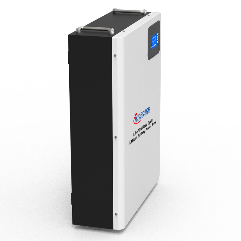 Microtek 6000 Cycles Bak Ip65 51.2v 100/200ah Lifepo4 Battery, High ...