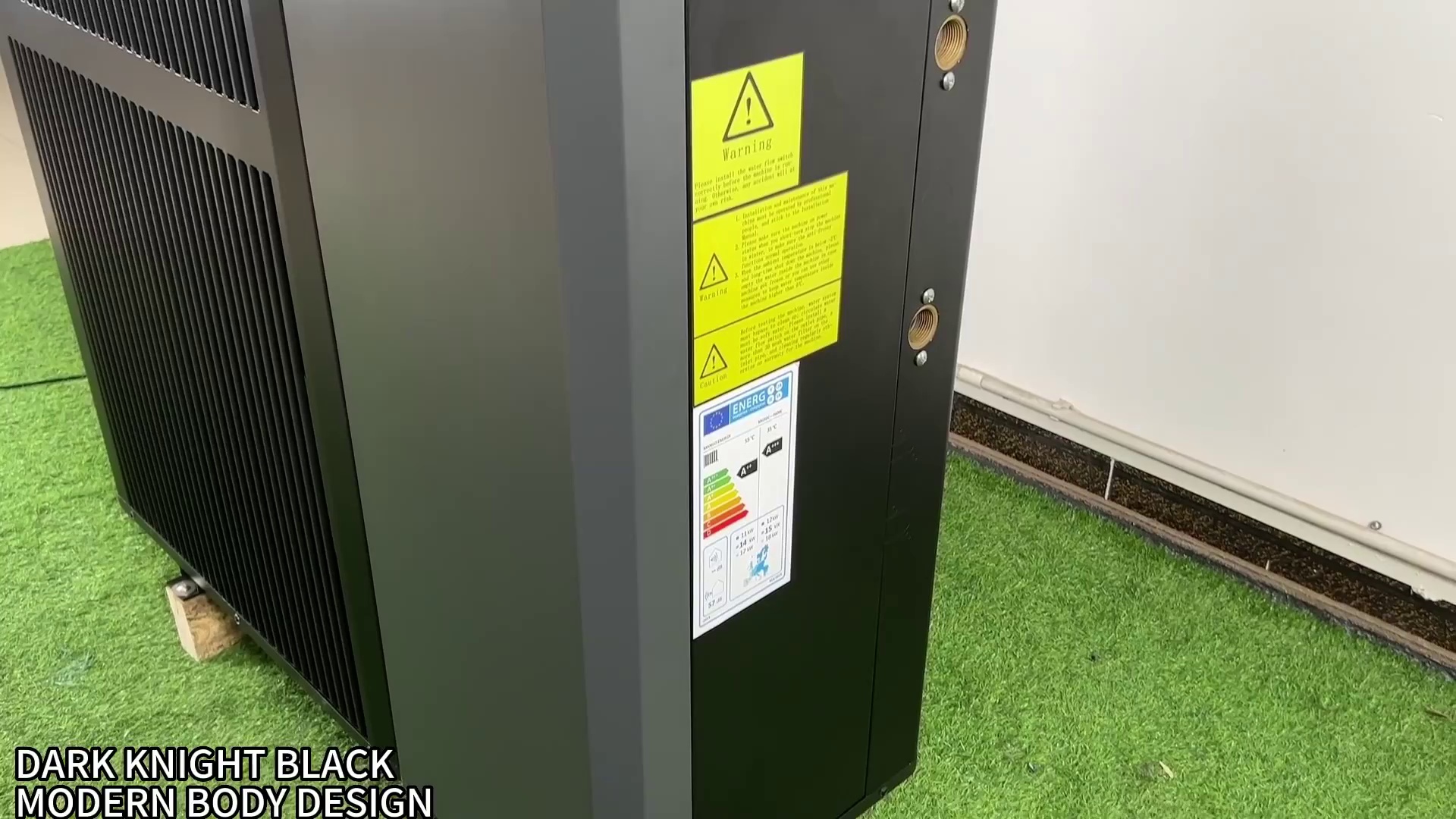 Central Air-Conditioning and Water-to-Water Heat Pump System