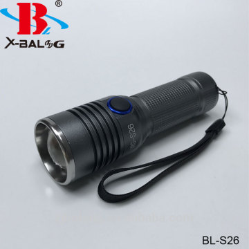 1000 lumens Micro USB charge LED Rechargeable Tactical Flashlight Light with 26650 Lithium Battery Torch Light