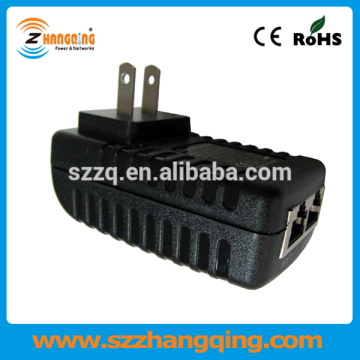 US Plug 15V Power Over Ethernet POE adapter