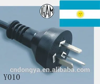 Argentina IRAM power cord for hair machine made in China