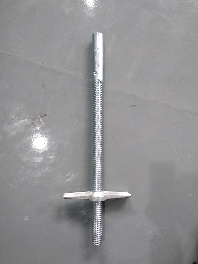 Leveling Jack for Scaffolding Caster Wheel