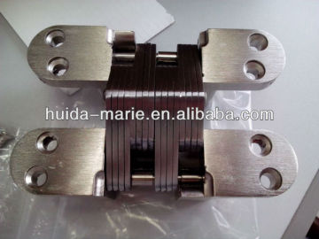 factory supply high quality zinc alloy invisible wooden door hinge