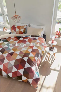 100% cotton printed bedroom sets