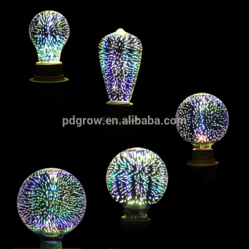 Fabrikpreis LED Feuerwerk Lichter 230V e27 Lampe, ST64 3D LED Lampe