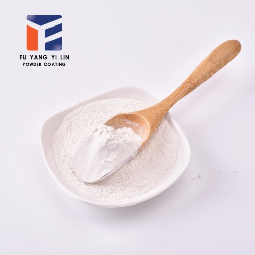 China White Semi Gloss Fluorocarbon Powder Coating Factory