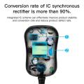 Adjustable Power Supply with DC USB Tips Multifunction Charger Portable Voltage Regulator Switch Power Adapter 3 - 12V 12W