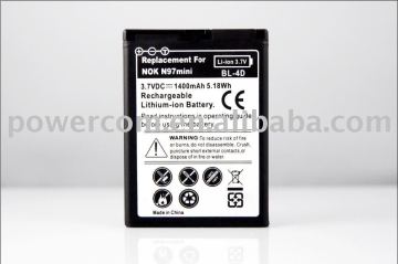 Phone battery for BL-4D/N97mini
