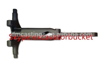 heavy casted parts by casting process with CNC maching