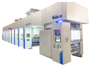 Electronic shaft printing machine