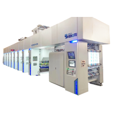 Electronic shaft printing machine