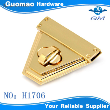 nice triangle twist n turn purse lock fitting