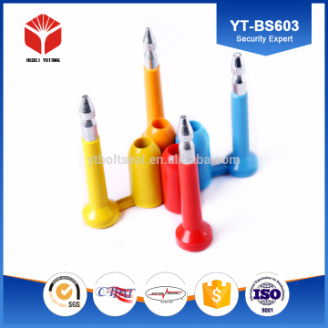 easy locking and disposable container bolt seal YT-BS603
