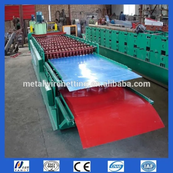 Tile Roof Roll Forming Machine Metal Roof Sheet Panel Tile Production Line