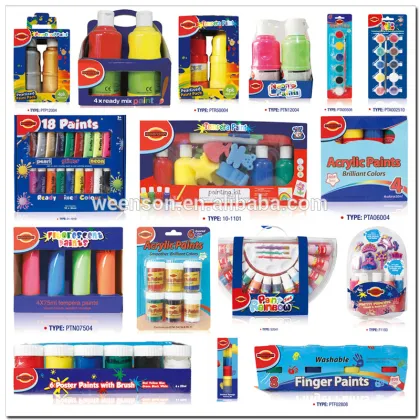 Fashion design water color paint set, poster color paint set