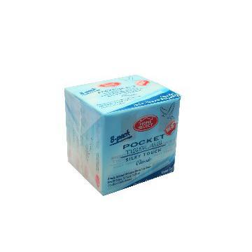 8packs  pocket tissue