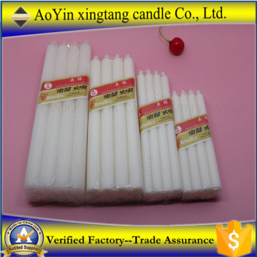 White paraffin wax high quality candles