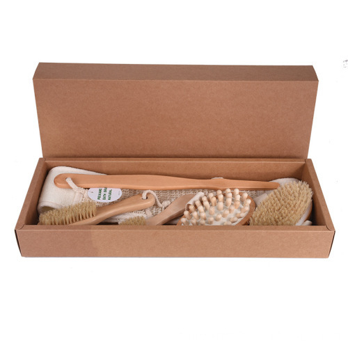 customized wooden bath sets spa shower gift set