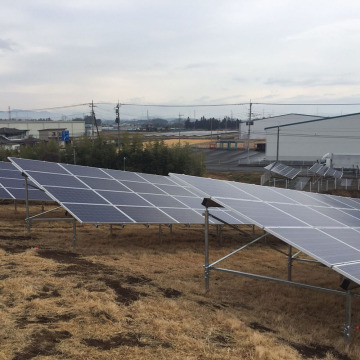 Solar Mounting for Open Field