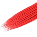 Vivid Crimson 1B RED Matte Textured Locs