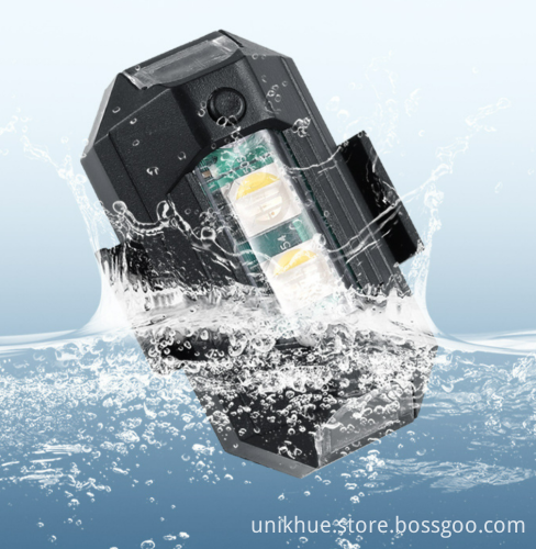 Wireless LED Flash Position Light for Motorcycles, Airplanes, and Helicopters