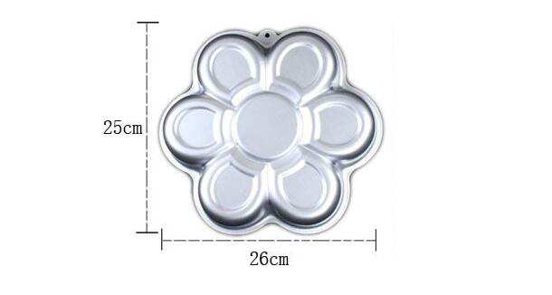 Flower-shaped Aluminum Cake Pan (5)