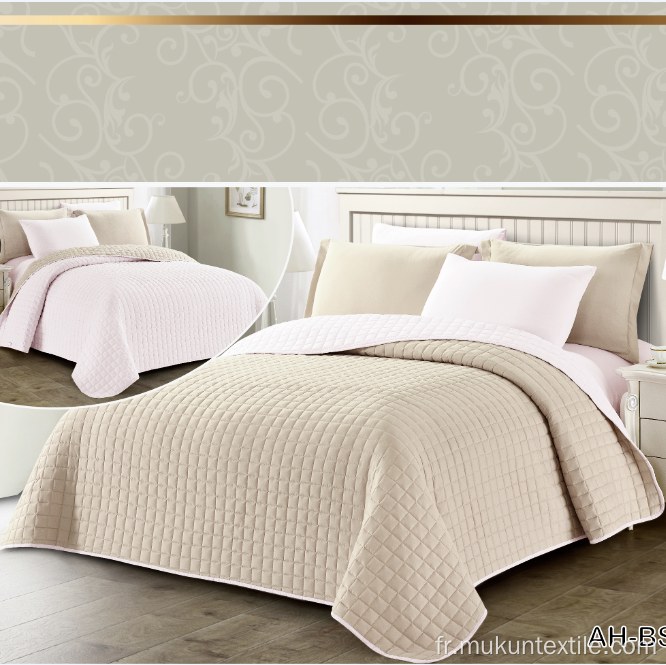 Homeuse Adults Twill Bedpread Cotton Set