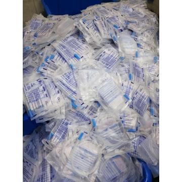 Kantong urin kolektor orina pediatrik plastik sekali pakai