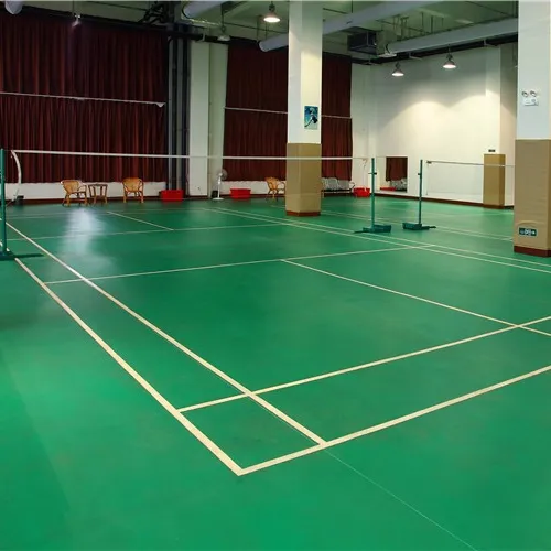 Green Blue Orange Dry Backing Handball Court Vinyl PVC Flooring Suppliers in Vietnam