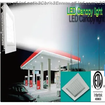 USA Standard Gas Station Light with ETL listed IP65 5years warranty