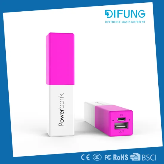 2600mAh Portable Mobile USB Power Bank External Battery Charger for Cell Phone backup