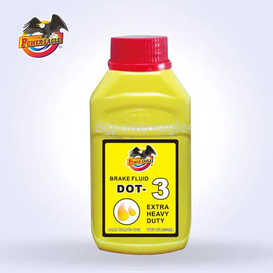 OEM PE Hydraulic Brake Fluid DOT 4 250ml for Car Brake Systems